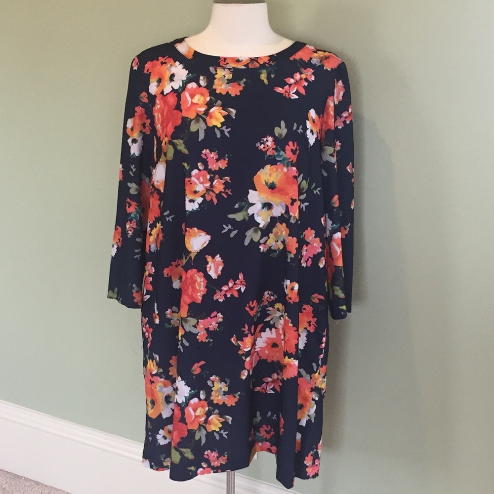 Indication by ECI Flowered Dress